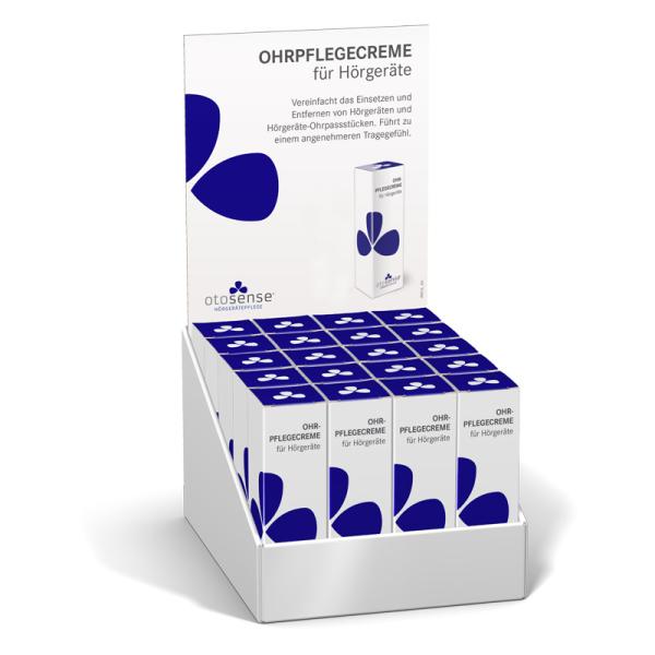 otosense Ohrpflegecreme im Display (20 Stück, je 5 ml)