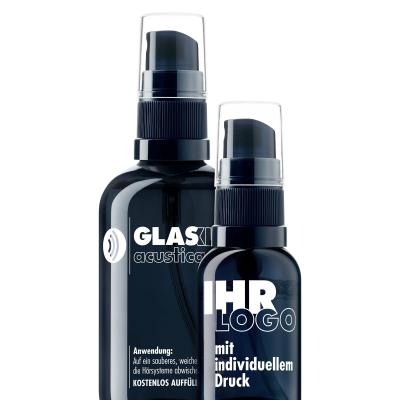 GLASKLAR Acusticspray® mit Logo-Druck (30 ml)