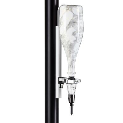 GLASKLAR DIE NachfüllBAR (Design Marmor oder Carbon)