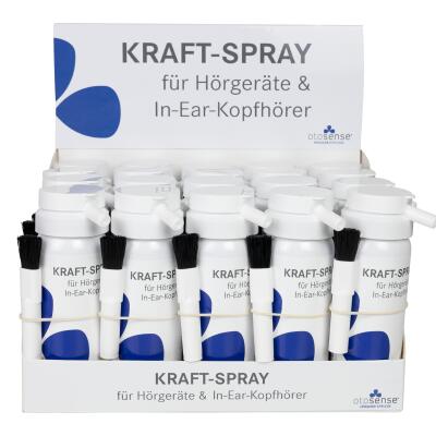 EUHA-Angebot 1 Display +5 Flaschen - otosense KRAFT-SPRAY