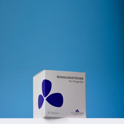 otosense Reinigungstücher-Box (30 Tücher,...