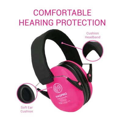 Haspro Kindergehörschutz Pink